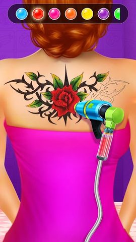 Screenshot 4: Tattoo Drawing - Tattoo Games