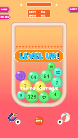 Screenshot 5: 2048 Merge Balls
