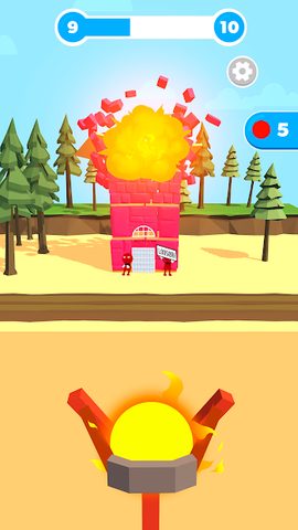Screenshot 6: Slingshot Smash－Shooting Range