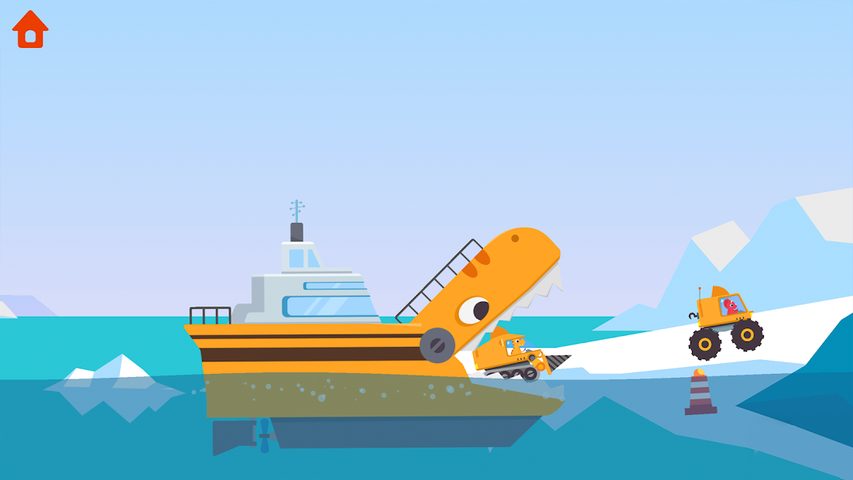 Screenshot 1: Dinosaur Ocean Explorer