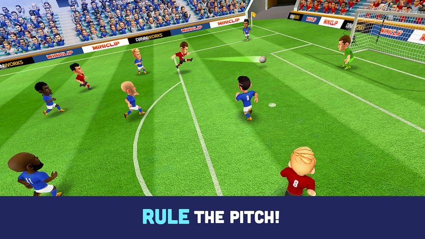 Screenshot 2: Mini Football - Mobile Soccer