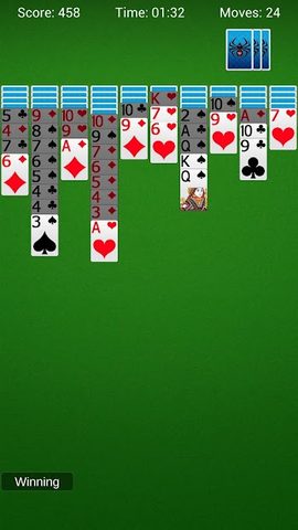 Screenshot 3: Spider Solitaire - Best Classic Card Games