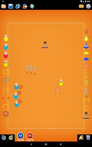 Screenshot 6: Coach Tactic Board: Basketball