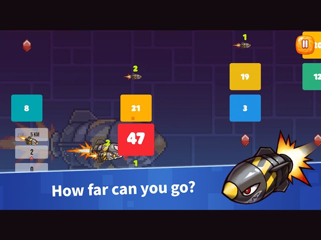 Screenshot 12: Crush the Block : tap tap fly