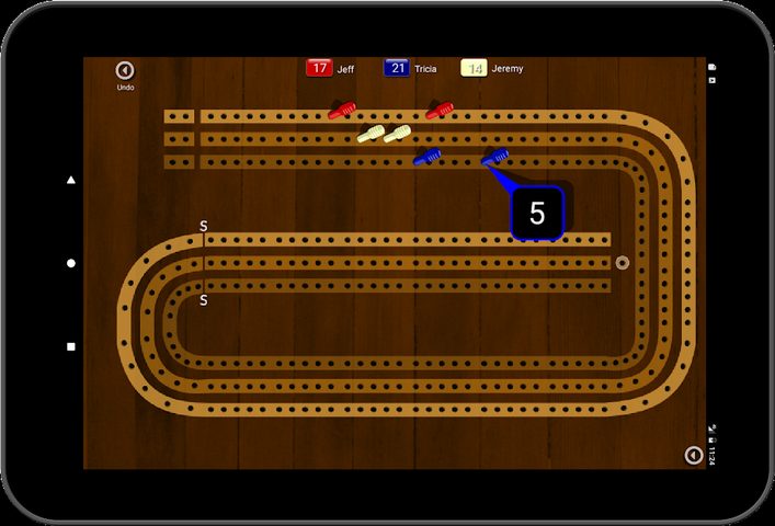 Screenshot 16: Cribbage Pegboard