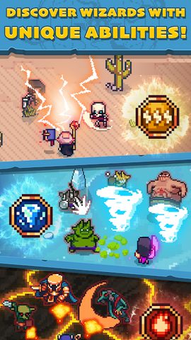 Screenshot 2: Tap Wizard: Idle Magic Quest