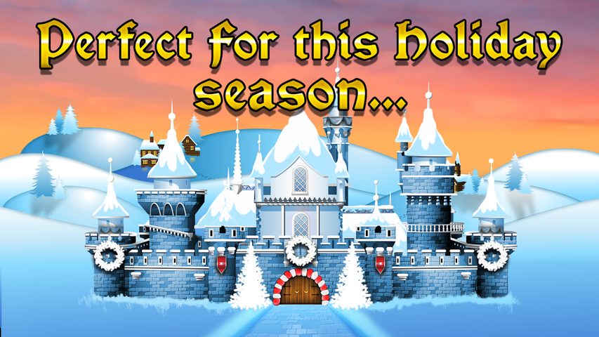 Screenshot 2: Christmas Solitaire Tri-Peaks