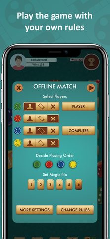 Screenshot 2: Classic Ludo Offline & Online 4+