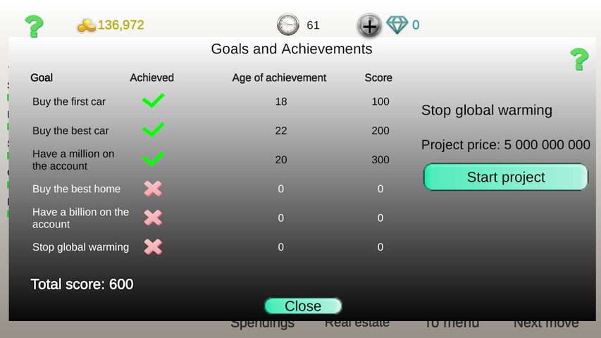 Screenshot 3: Business strategy 2