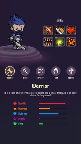 Screenshot 4: The Walking Hero (Auto Battle Idle RPG MMO Game)