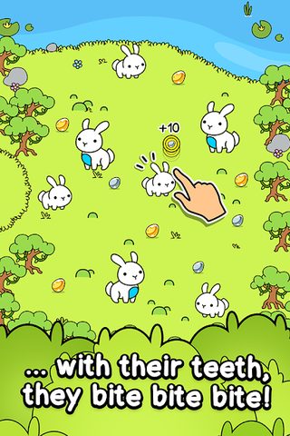 Screenshot 2: Rabbit Evolution: Merge Bunny
