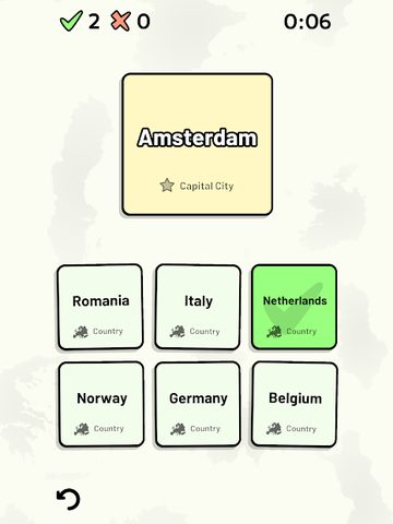 Screenshot 10: Countries of Europe Quiz
