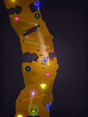 Screenshot 9: Cave FRVR - Spaceship Landing & Galaxy Exploration