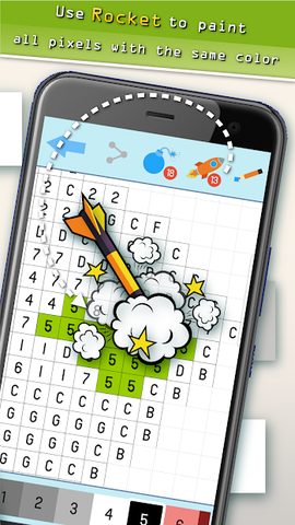 Screenshot 5: Pixyfy: pixel art, color by number, coloring games
