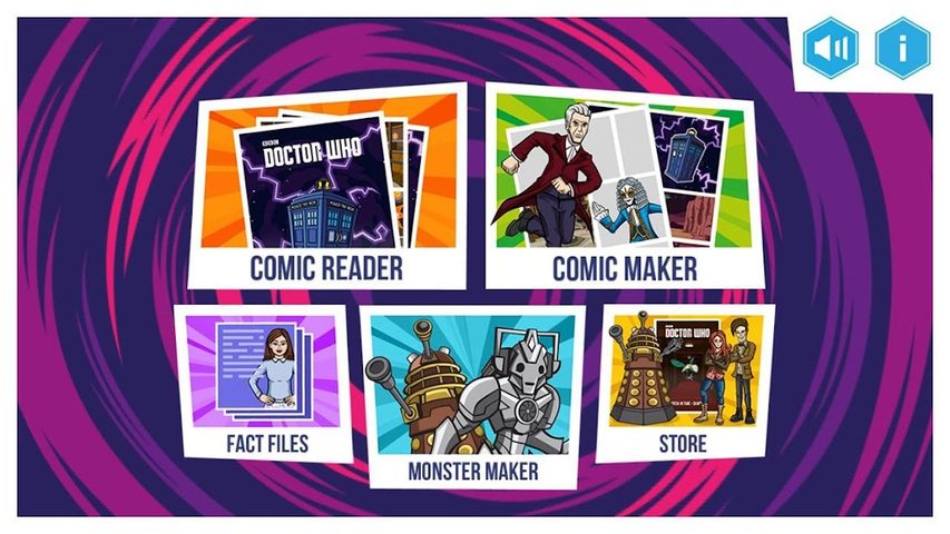 Screenshot 1: Doctor Who: Comic Creator