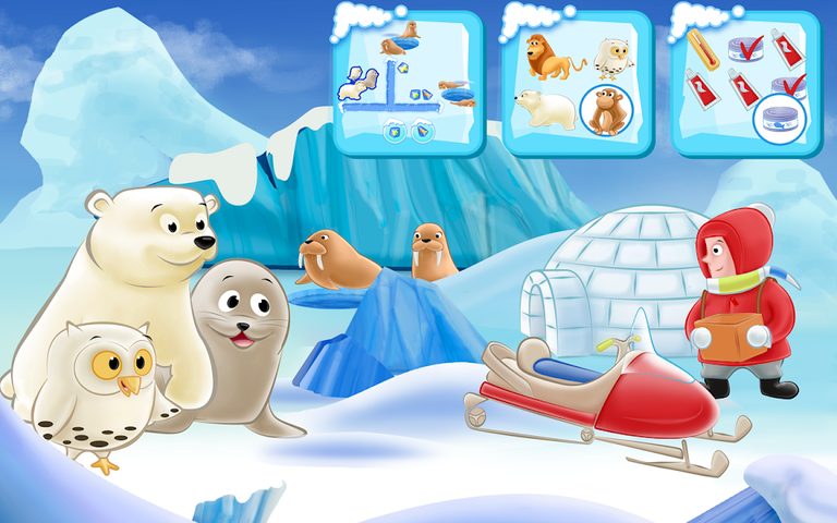 Screenshot 17: Polar Bear Cub - Fairy Tale with Games Free