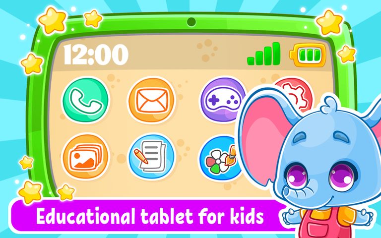 Screenshot 1: Babyphone & tablet - baby learning games, drawing