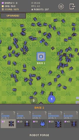 Screenshot 1: Robot Colony