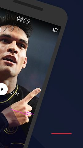 Screenshot 2: UEFA.tv Always Football. Always On.