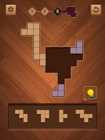 Screenshot 9: Jigsaw Wood Block Puzzle