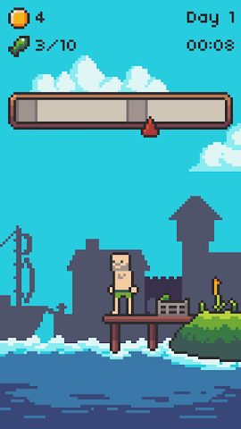 Screenshot 3: Wizard Fishing: Fantasy Pixel