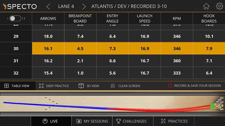 Screenshot 2: SPECTO Bowling