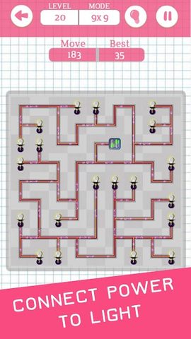 Screenshot 4: Power line - Line Connect Puzzle