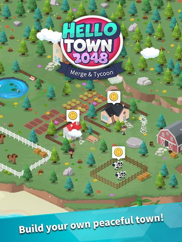 Screenshot 9: HelloTown 2048 - Merge Tycoon