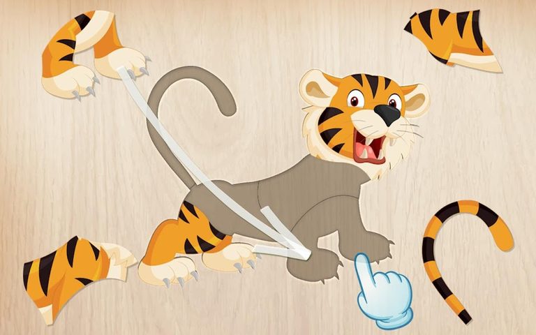 Screenshot 8: Animals Puzzle for Kids 🦁🐰🐬🐮🐶🐵