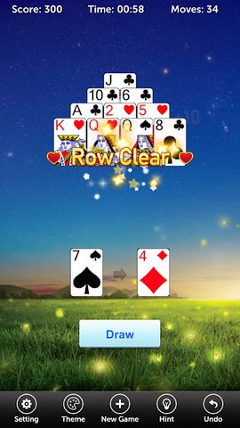Screenshot 3: Pyramid Solitaire Pro