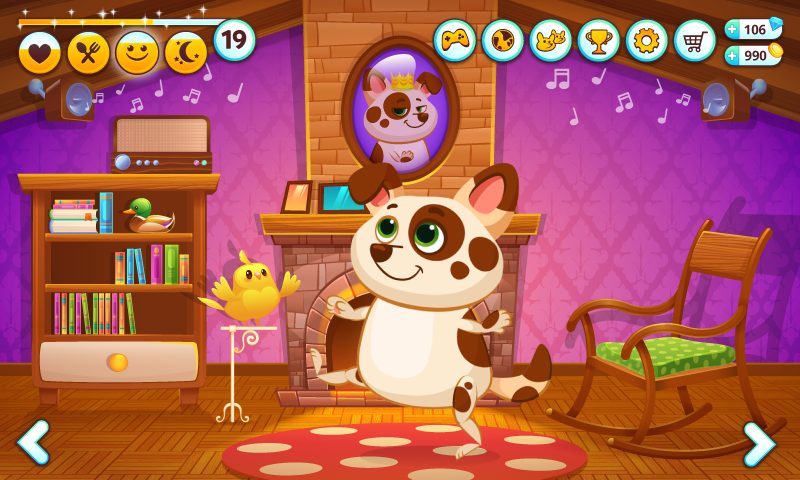 Screenshot 3: Duddu - My Virtual Pet Dog