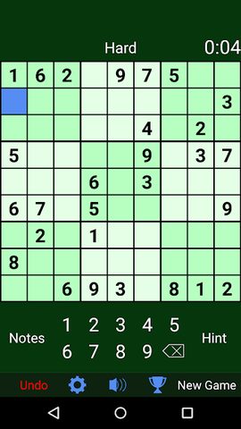 Screenshot 1: Sudoku