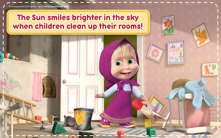 Screenshot 19: Masha and the Bear: House Cleaning Games for Girls