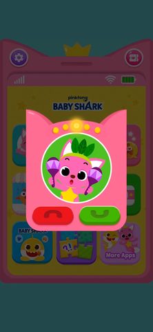 Screenshot 1: Pinkfong Baby Shark Phone 4+