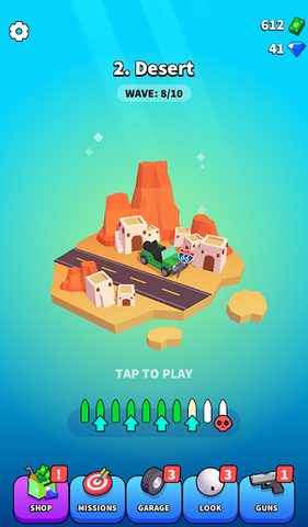 Screenshot 8: Rage Road - Car Shooting Game