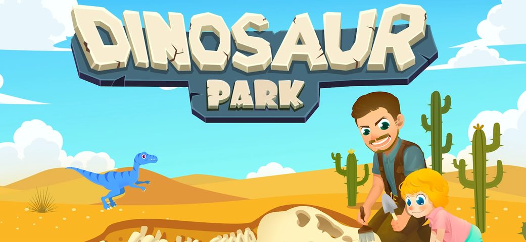 Screenshot 1: Dinosaur Park - Jurassic Dig! 4+