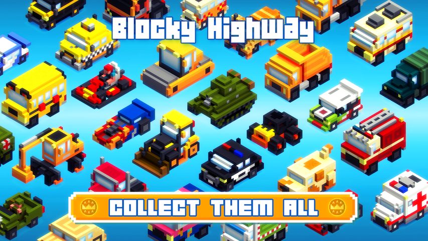 Screenshot 15: Blocky Highway: Traffic Racing