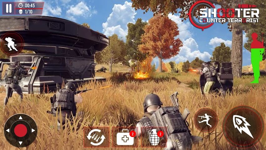 Screenshot 4: Real FPS Commando Shooting Game