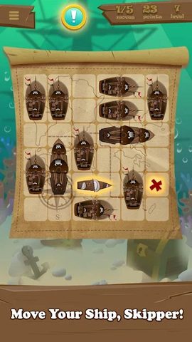 Screenshot 1: Pirates gold: slide puzzle