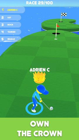 Screenshot 2: Golf Race - World Tournament