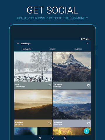 Screenshot 12: Backdrops - Wallpapers