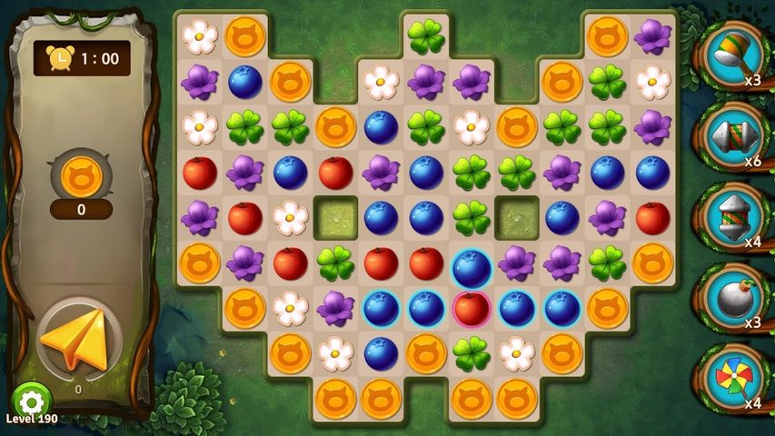 Screenshot 5: Match 3 Games - Forest Puzzle