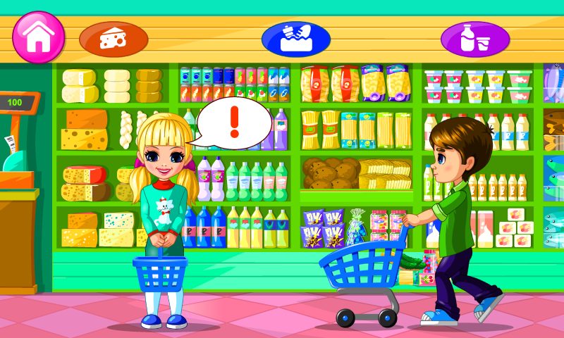 Screenshot 1: Supermarket Game 2