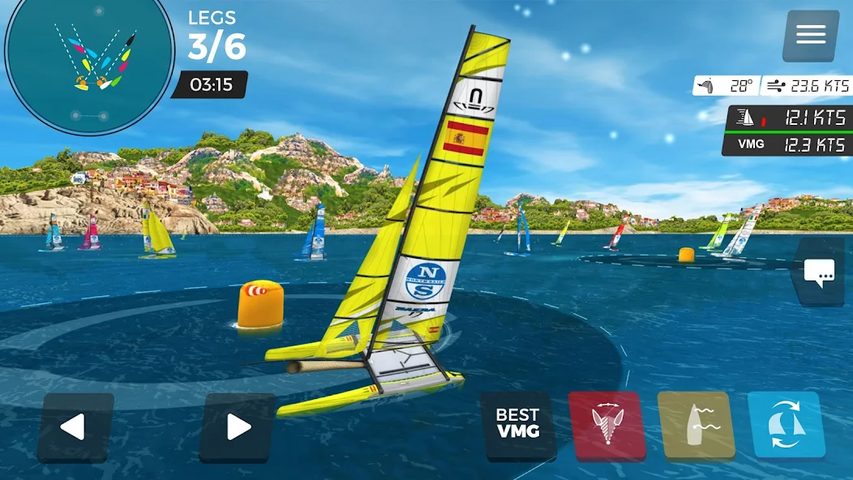 Screenshot 23: Virtual Regatta Inshore