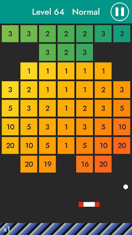 Screenshot 3: Bricks Breaker Gradation