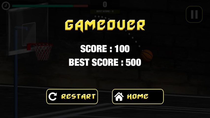 Screenshot 5: Basketball Shooting