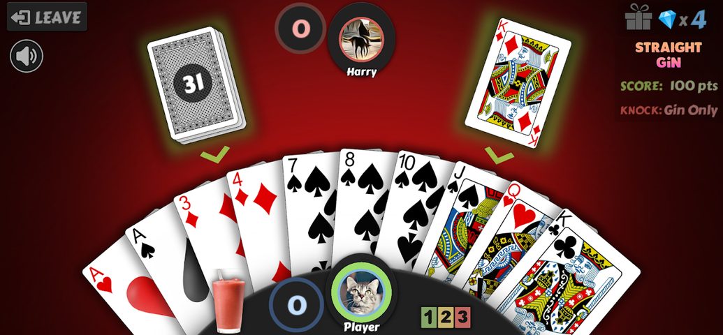 Screenshot 6: Gin Rummy - Free Offline Card Game
