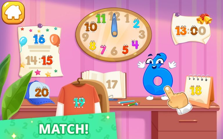 Screenshot 2: Numbers for kids - learn to count 123 games!