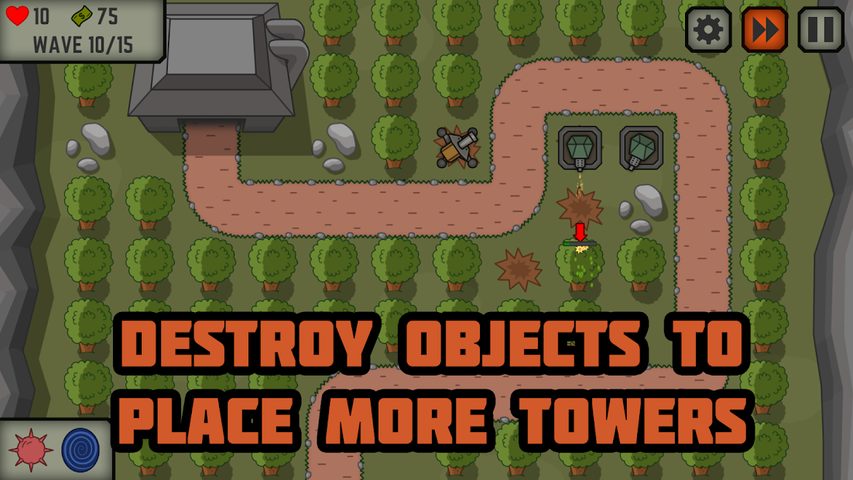 Screenshot 4: Tactical War: Tower Defense