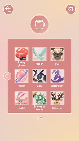 Screenshot 8: Hana's story - nonograms